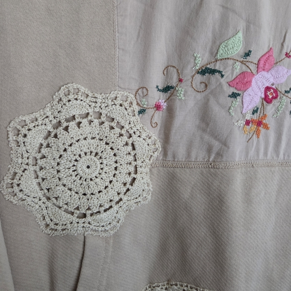 Free People Grams Attic Sweatshirt size S NWT - Picture 8 of 11